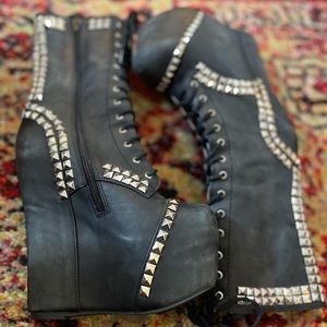 Jeffrey Campbell Epoque Studded Boot Size 7